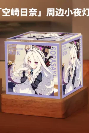 Blue Archive – Sorasaki Hina – Acrylic Cube Night Light – OnePot Studio