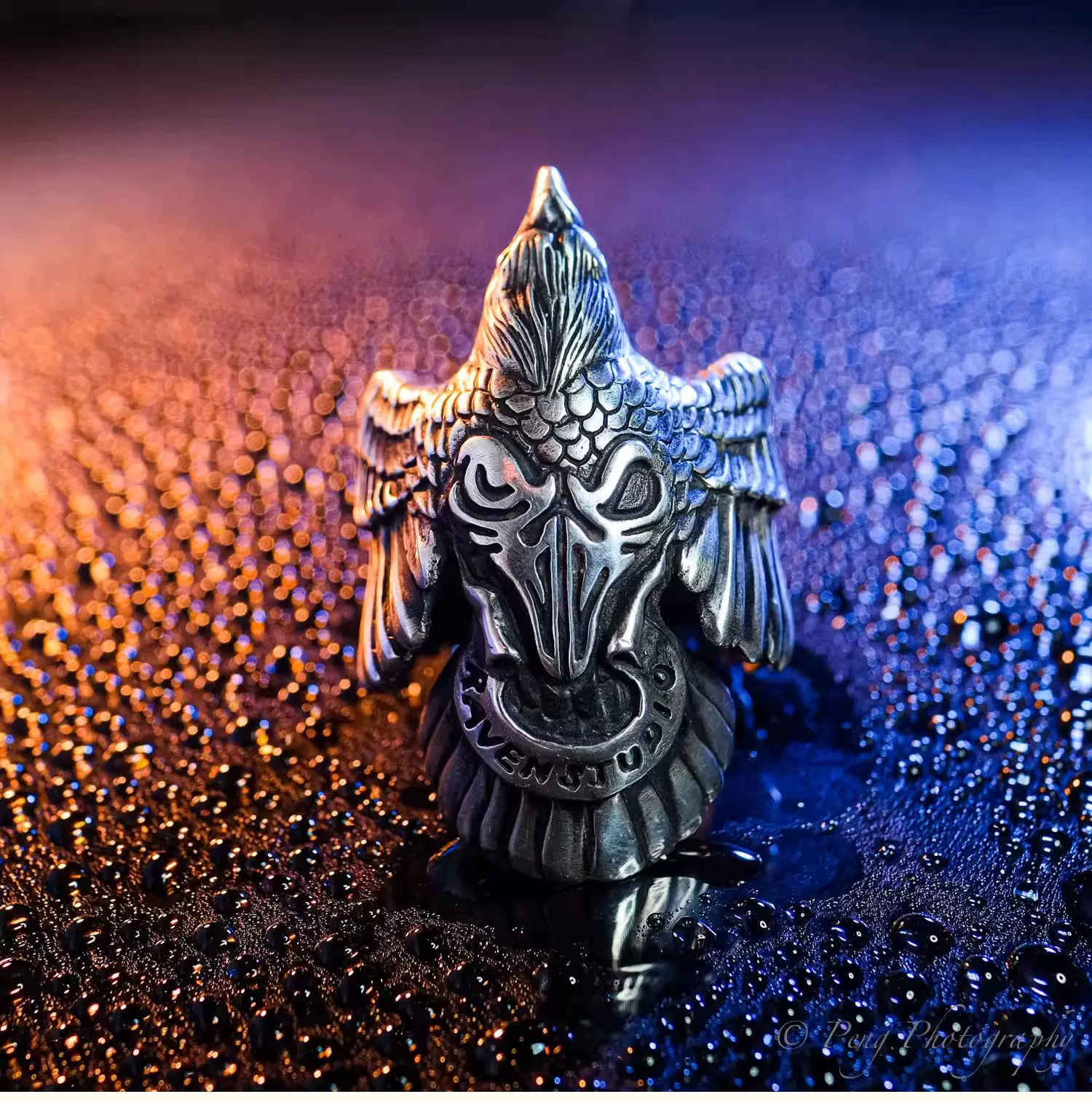 Raven Studio (Silver Jewelry) – Exclusive Design Raven Ring Brand Commemorative Edition | Sterling Silver Artisan Ring - Image 5