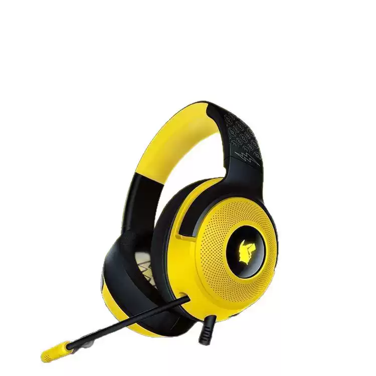 Razer × Pikachu Kraken V3 Wired USB Gaming Headset with RGB Microphone - Image 2