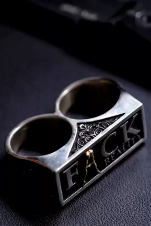 Raven Studio (silver jewelry) - Original Design Knuckle Duster Ring Original