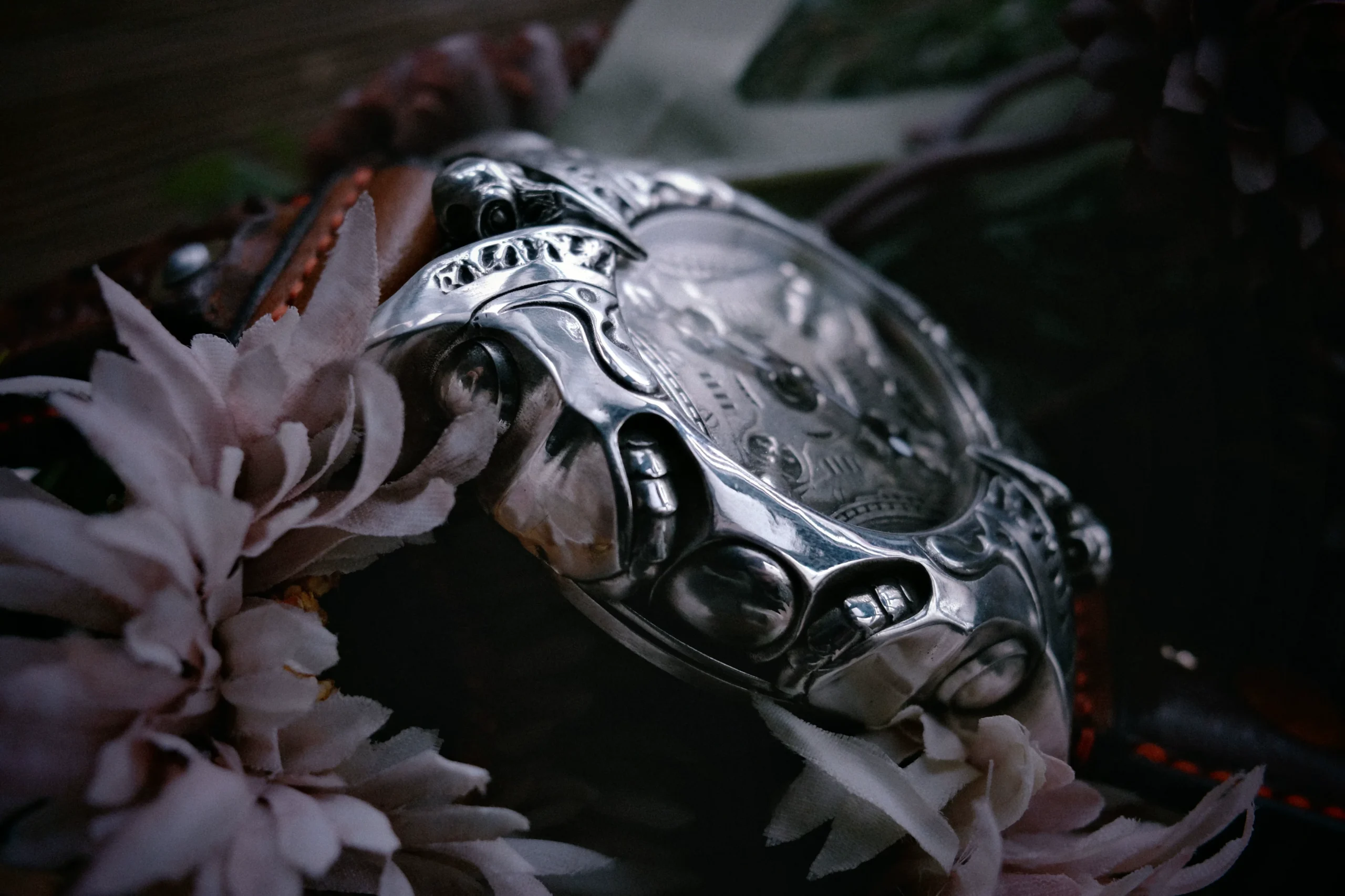 Raven Studio – Raven Symbiote Handmade Solid Silver Watch Original Sterling Silver Luxury Timepiece - Image 30