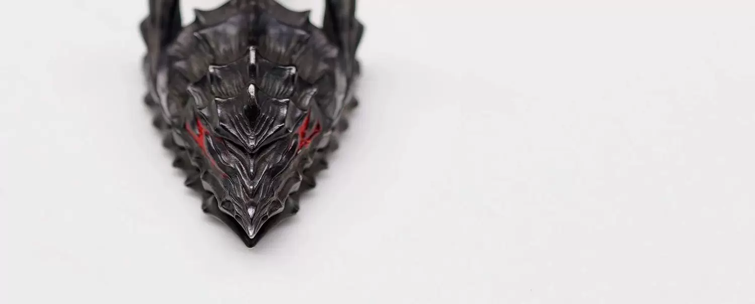 Raven Studio (Silver Jewelry) – “Berserk” Guts Helmet Pendant 925 Sterling Silver Handcrafted Pendant | Branded Warrior Edition - Image 9