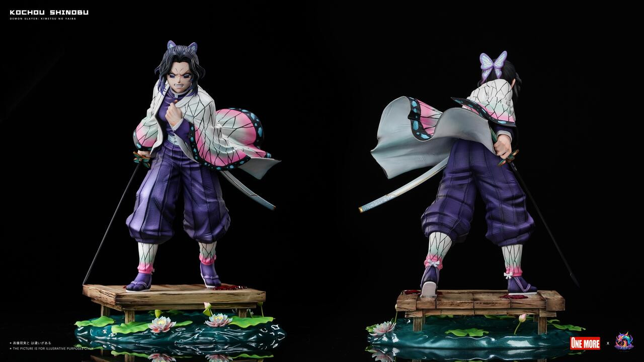ONE MORE × YQY Studio – Kochou Shinobu Demon Slayer 1/6 & 1/4 Scale Resin Statue