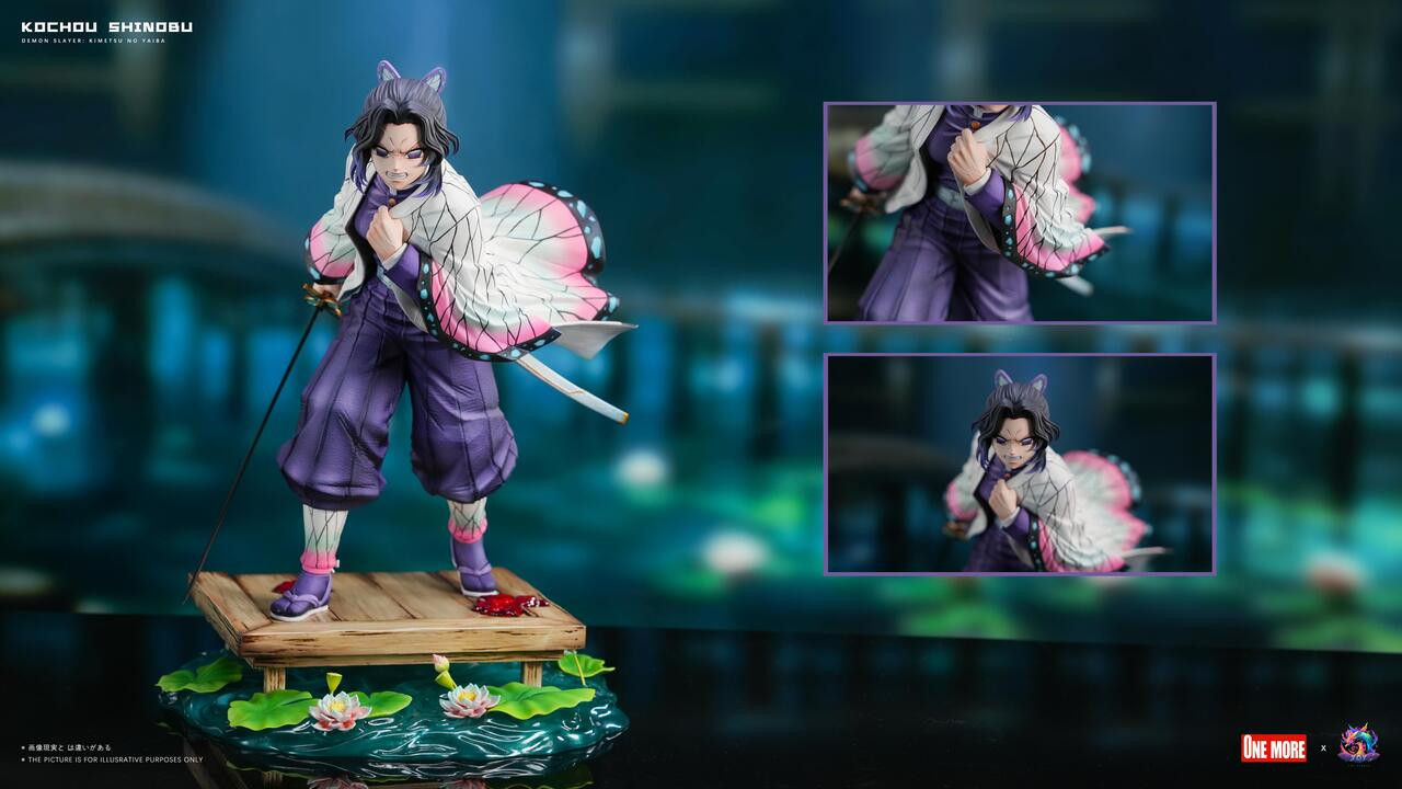 ONE MORE × YQY Studio – Kochou Shinobu Demon Slayer 1/6 & 1/4 Scale Resin Statue