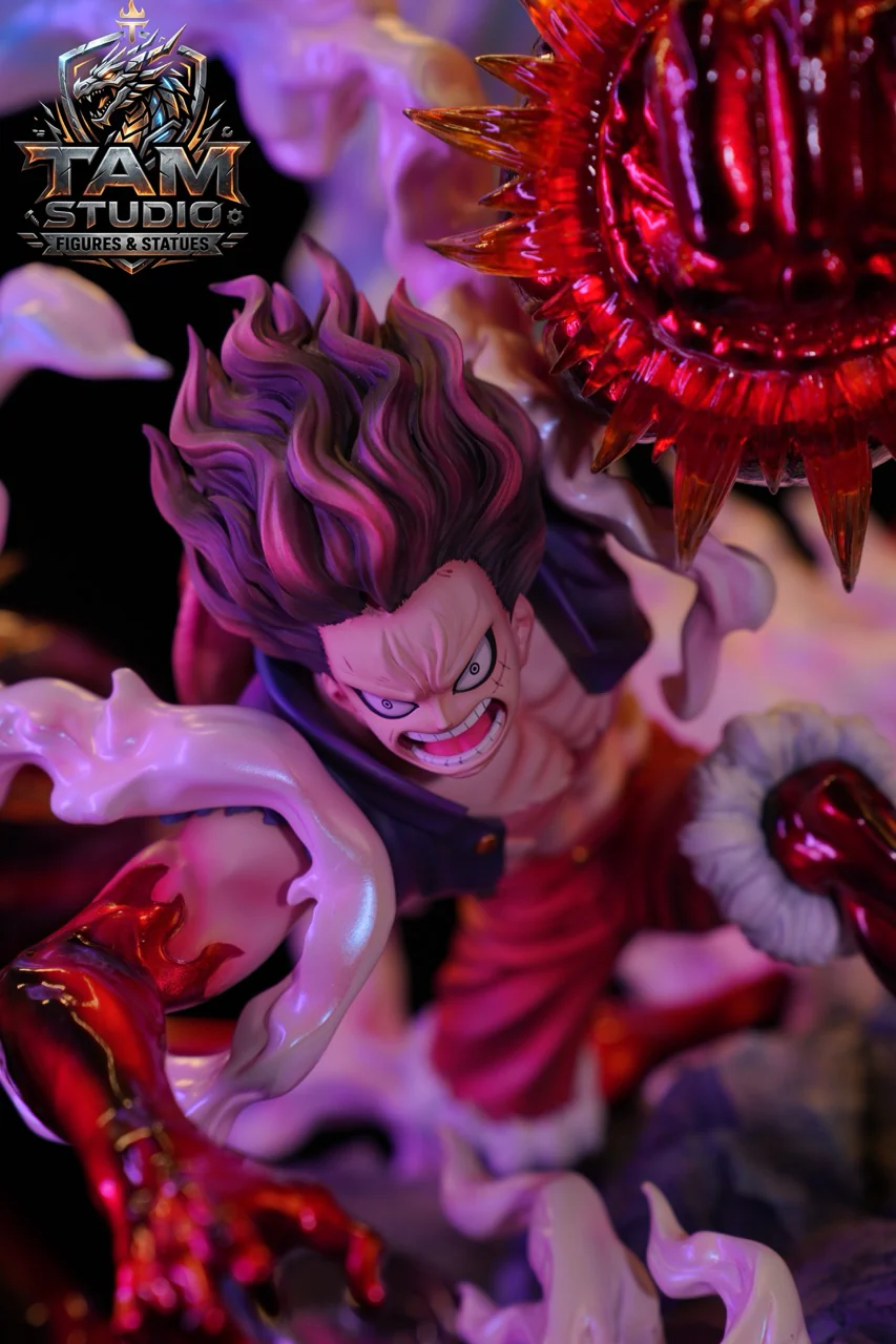 ONE PIECE – Gear 4 Snakeman Luffy 1/6 Scale Statue – TAM Studio Limited Edition Resin Diorama Collectible (168 PCS Worldwide) - Image 6