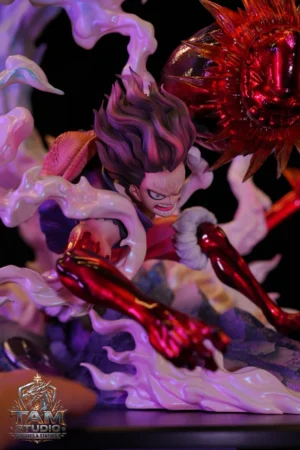 Alternative view of ONE PIECE – Gear 4 Snakeman Luffy 1/6 Scale Statue – TAM Studio Limited Edition Resin Diorama Collectible (168 PCS Worldwide)