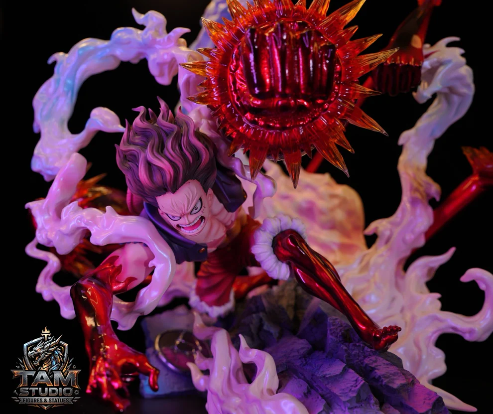 ONE PIECE – Gear 4 Snakeman Luffy 1/6 Scale Statue – TAM Studio Limited Edition Resin Diorama Collectible (168 PCS Worldwide) - Image 3