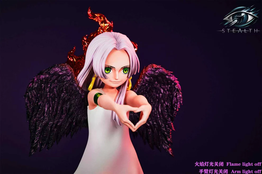 ONE PIECE – Seraphim Boa Hancock Statue LED Light-Up Premium Diorama Collectible – Stealth Studio Limited Edition (99 PCS Worldwide) - Image 2