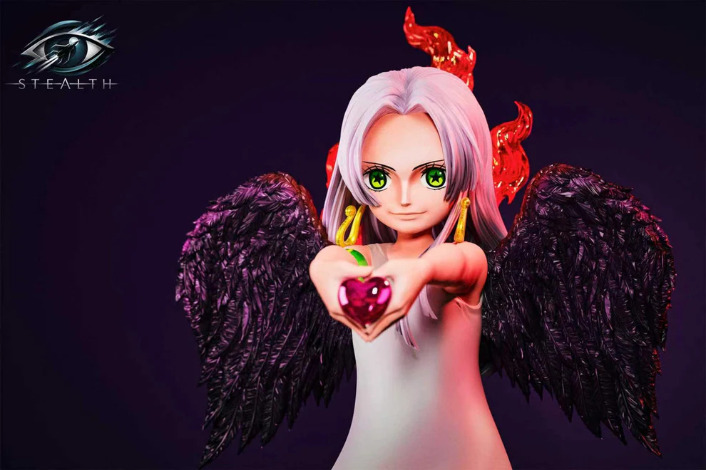 ONE PIECE – Seraphim Boa Hancock Statue LED Light-Up Premium Diorama Collectible – Stealth Studio Limited Edition (99 PCS Worldwide) - Image 3