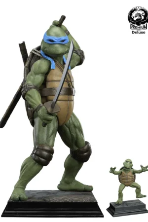 Alternative view of Premium Collectibles Studio – Teenage Mutant Ninja Turtles (1990) 1/2 Scale Leonardo Statue (Licensed)