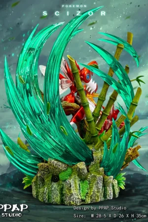 Pokémon – Scyther & Scizor Evolution Line GK Statue – PPAP Studio