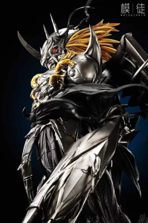 Alternative view of Digimon – BlackWarGreymon 1/8 & 1/6 Scale Statue – MT Studio