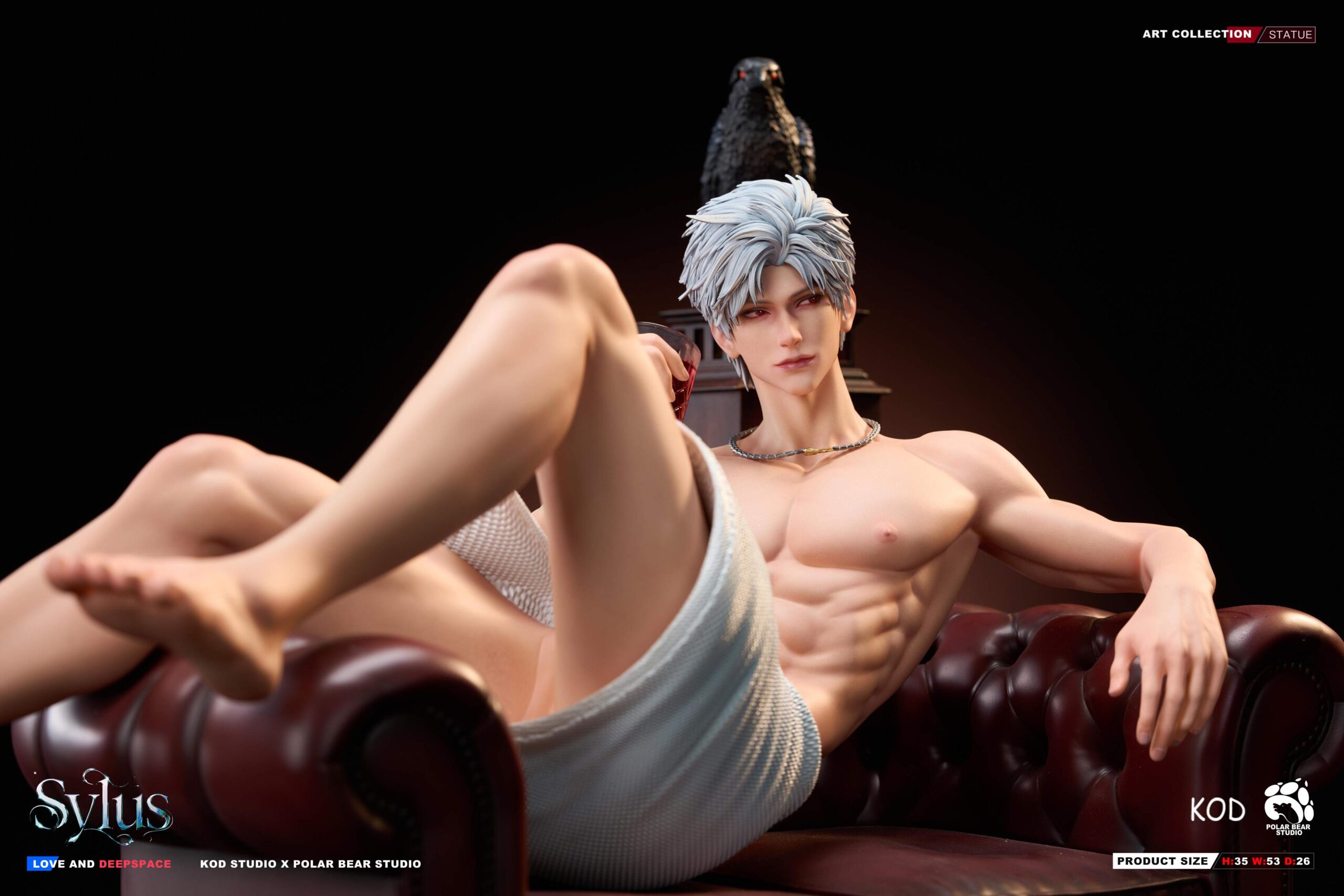 Polar Bear Studio × KOD Studio – Sylus Love and Deepspace 1/4 Scale TOPGK Resin Statue