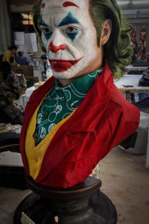 Queen Studio - The Dark Knight The Joker (2019) Life-Size Bust Statue (Licensed) - In Stock