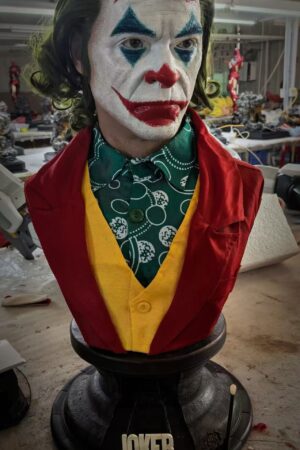 Queen Studio - The Dark Knight The Joker (2019) Life-Size Bust Statue (Licensed) - In Stock