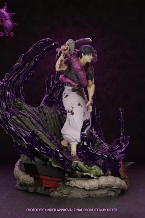 Alternative view of Jujutsu Kaisen – Toji Fushiguro “Heavenly Restriction” 1/6 & 1/4 Scale Statue – RD Studio