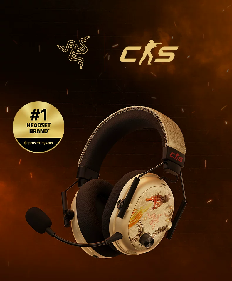 Razer - Counter-Strike 2 Wireless Gaming Headset