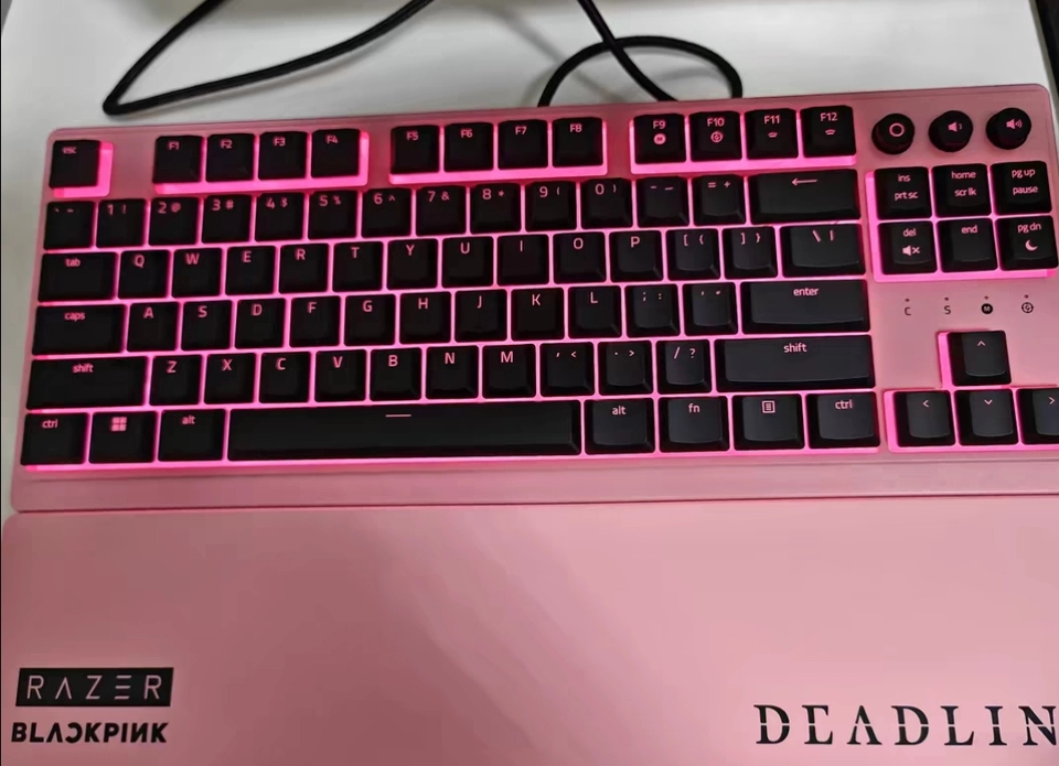 Razer x BLACKPINK Wired Gaming Keyboard