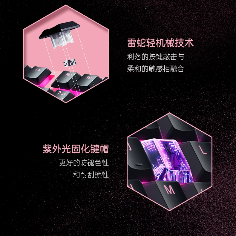 Razer x BLACKPINK Wired Gaming Keyboard