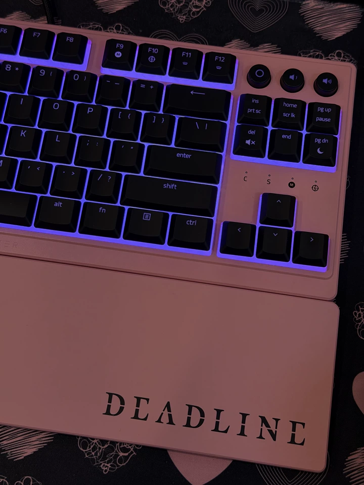 Razer x BLACKPINK Tarantula Wired Gaming Keyboard – Pink RGB Esports Mechanical Keyboard - Image 3