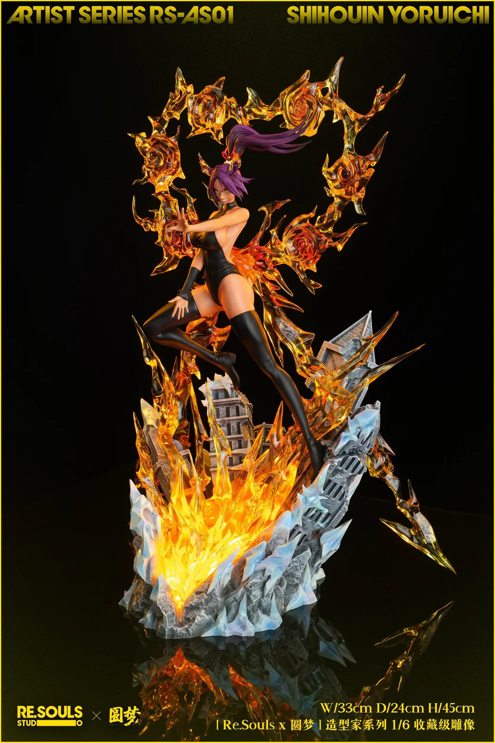 BLEACH – Shihouin Yoruichi 1/6 Scale Statue – Re.Souls × Yuan Meng Studio - Image 4