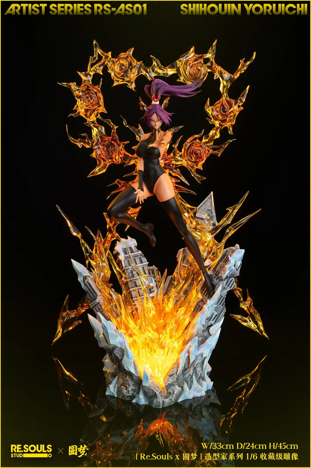 BLEACH – Shihouin Yoruichi 1/6 Scale Statue – Re.Souls × Yuan Meng Studio - Image 3