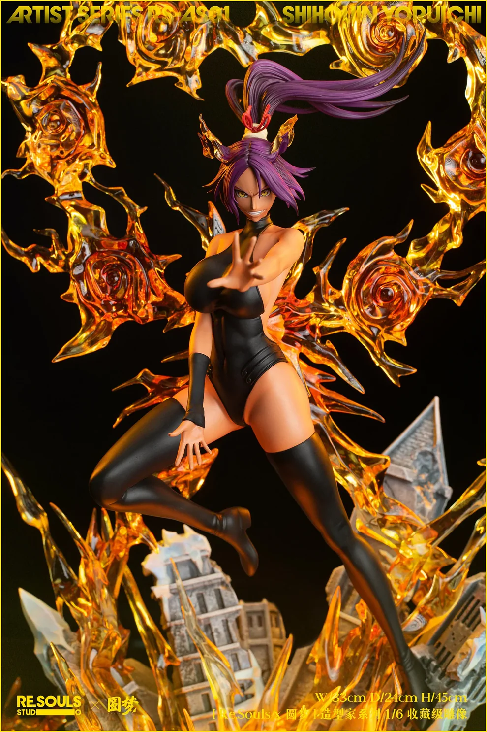 BLEACH – Shihouin Yoruichi 1/6 Scale Statue – Re.Souls × Yuan Meng Studio