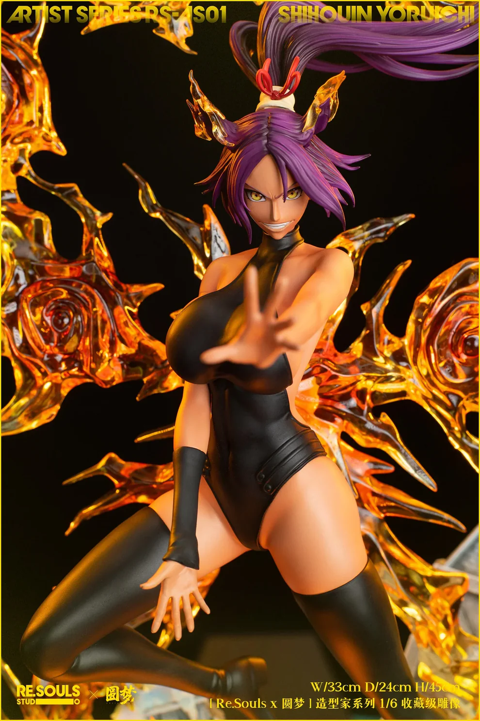 BLEACH – Shihouin Yoruichi 1/6 Scale Statue – Re.Souls × Yuan Meng Studio - Image 13