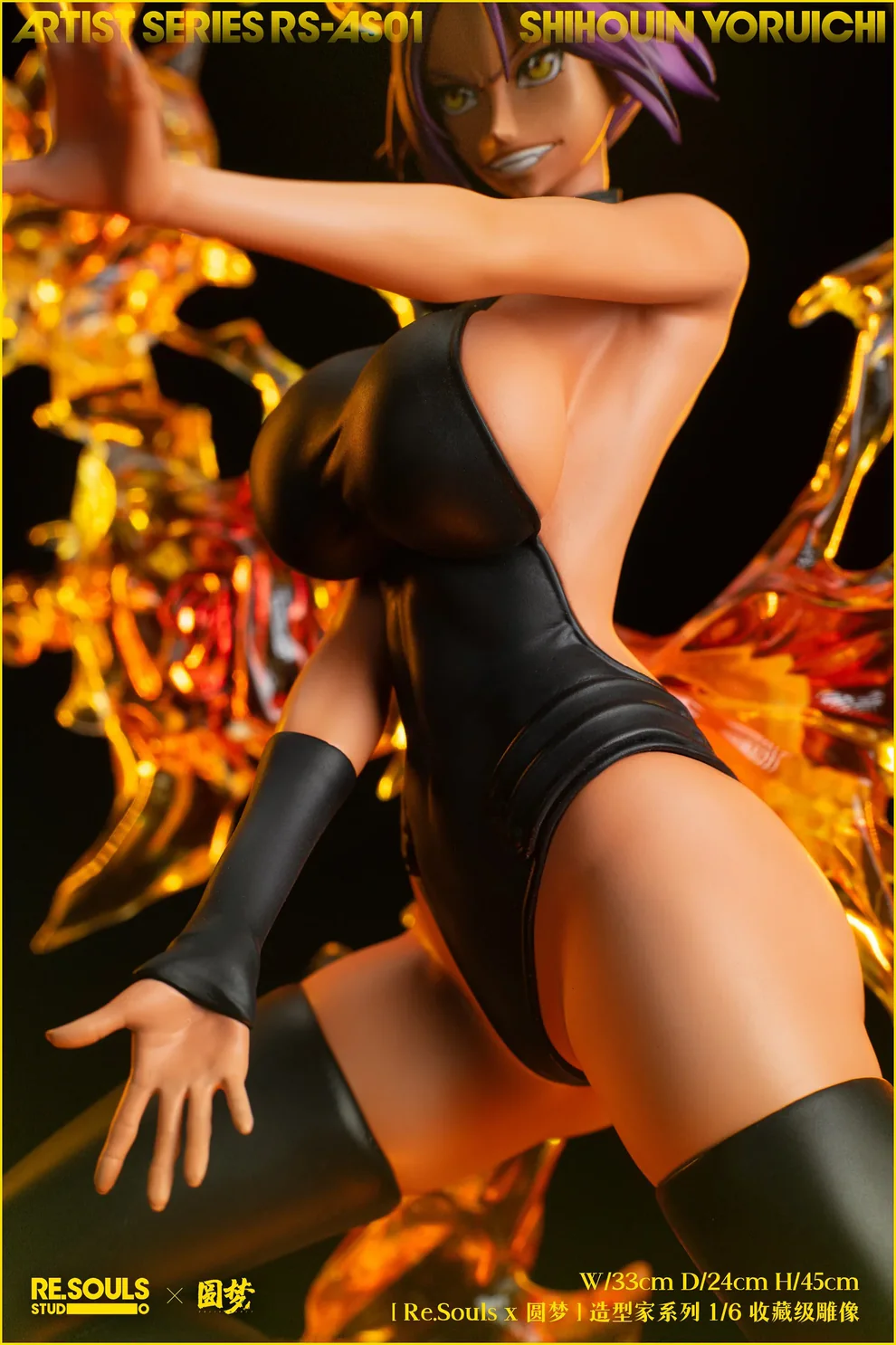 BLEACH – Shihouin Yoruichi 1/6 Scale Statue – Re.Souls × Yuan Meng Studio - Image 7