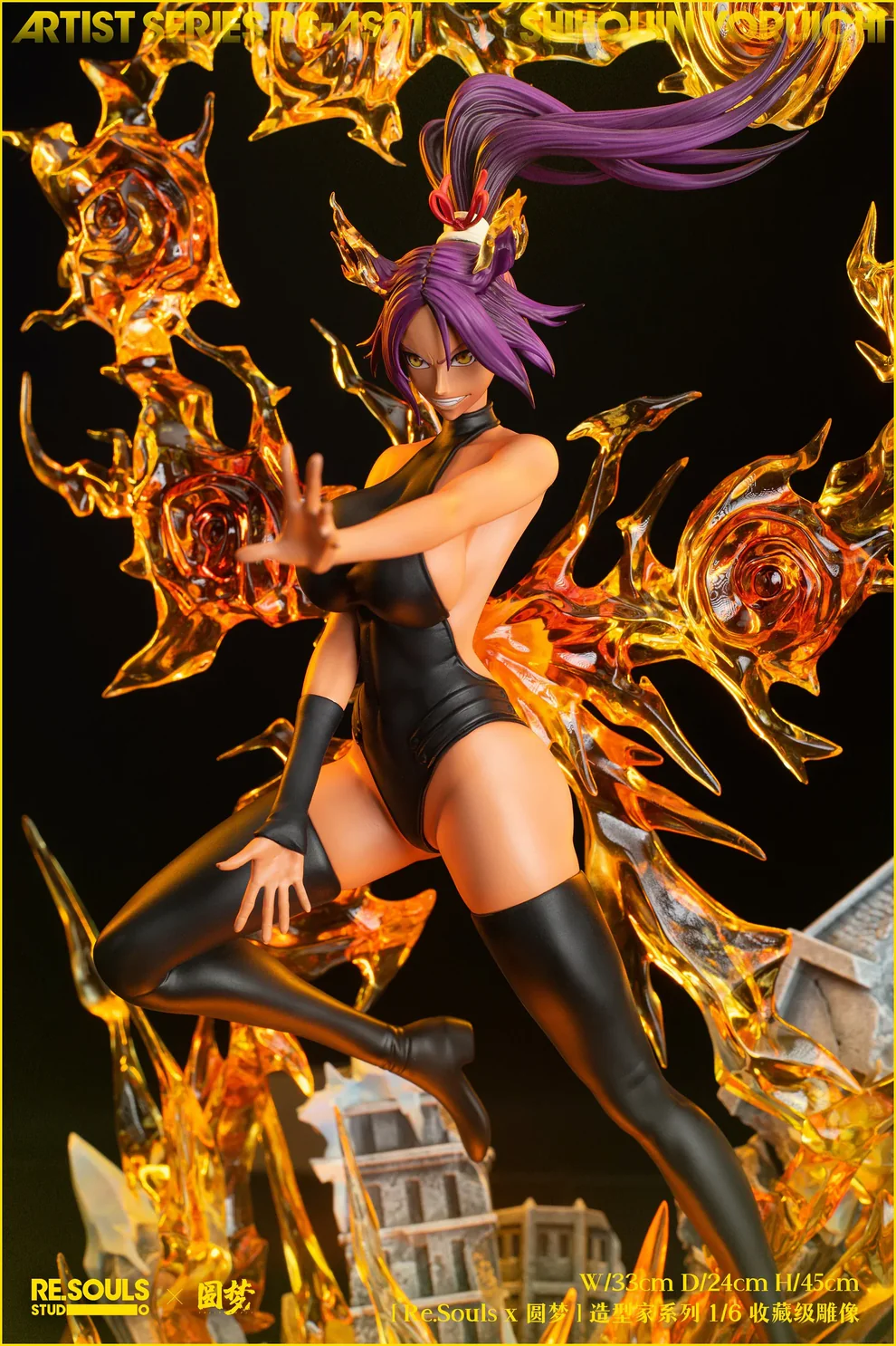 BLEACH – Shihouin Yoruichi 1/6 Scale Statue – Re.Souls × Yuan Meng Studio - Image 6