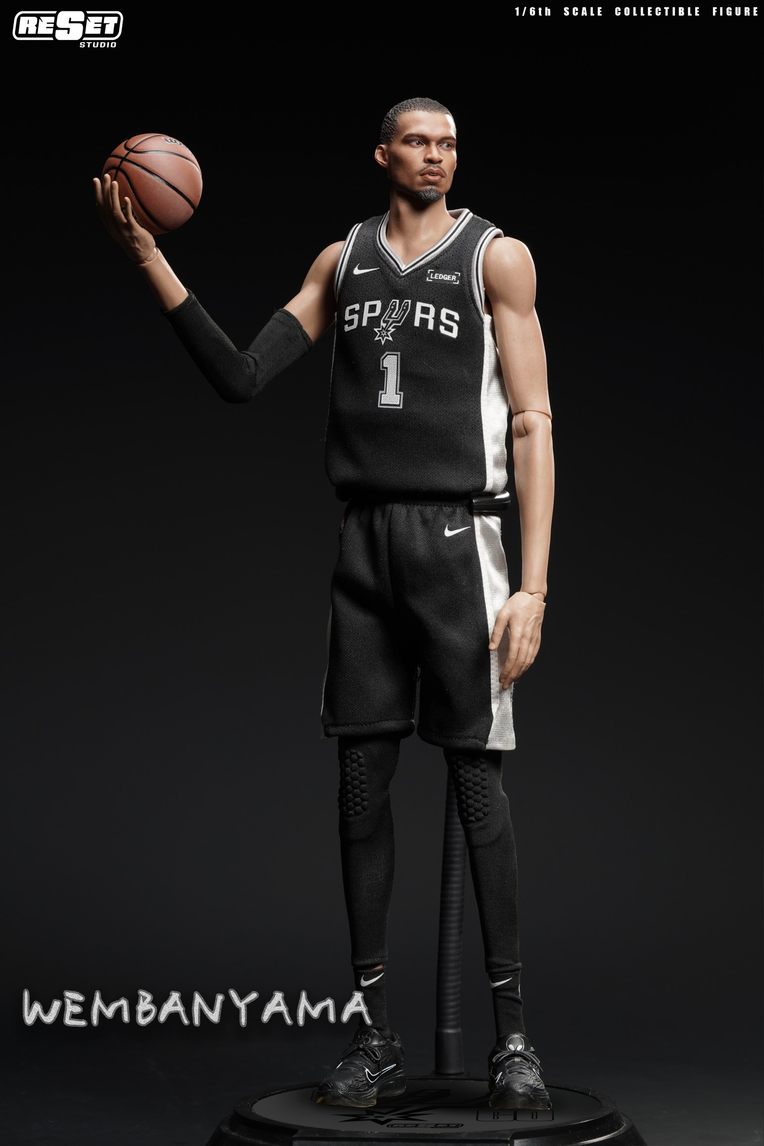 Reset Studio – Victor Wembanyama 1/6 Action Figure NBA Real Person Collectible Figure