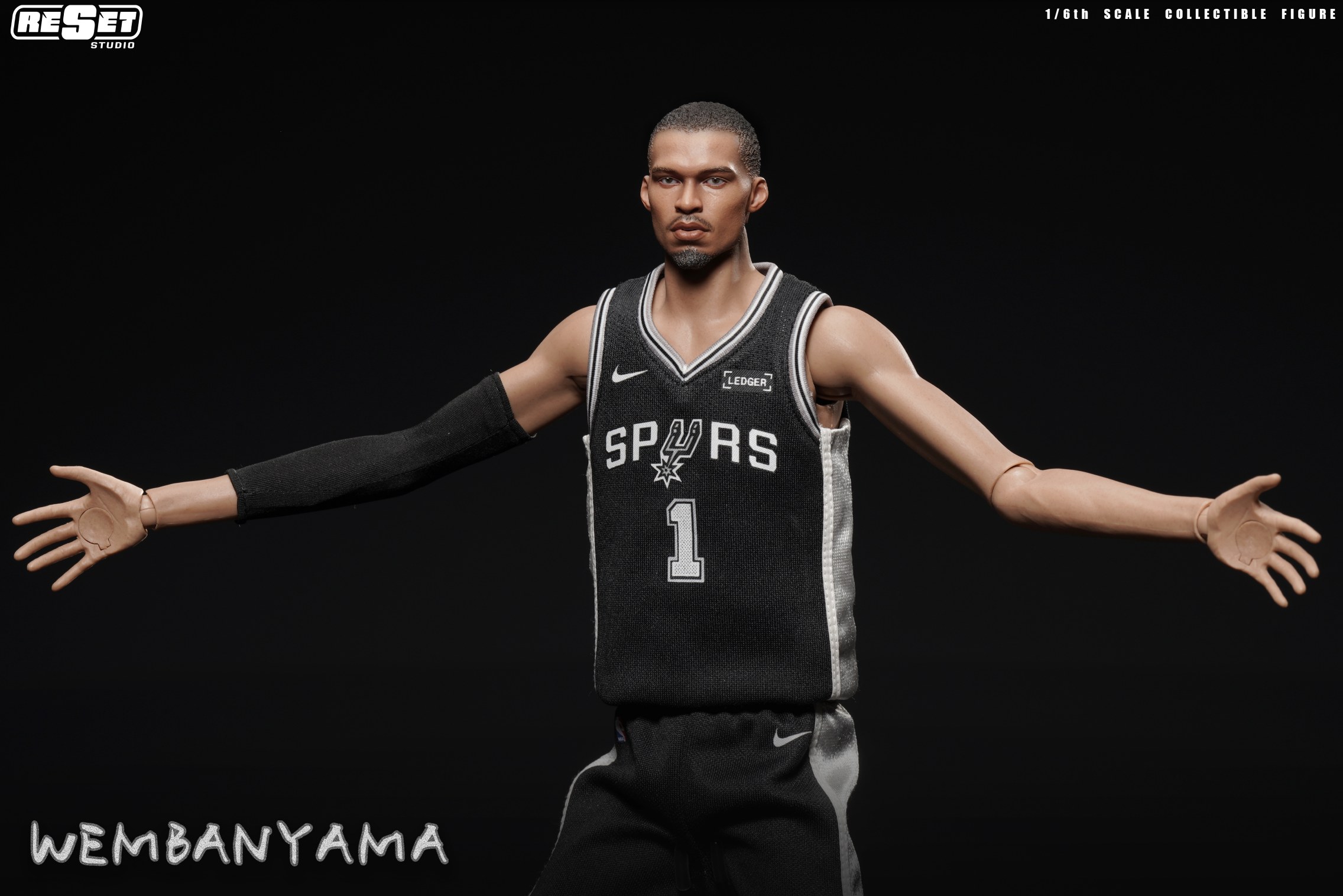 Reset Studio – Victor Wembanyama 1/6 Action Figure NBA Real Person Collectible Figure