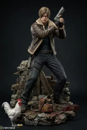 Resident Evil 4 – Leon S. Kennedy 14 Scale Statue – 3109 Studio