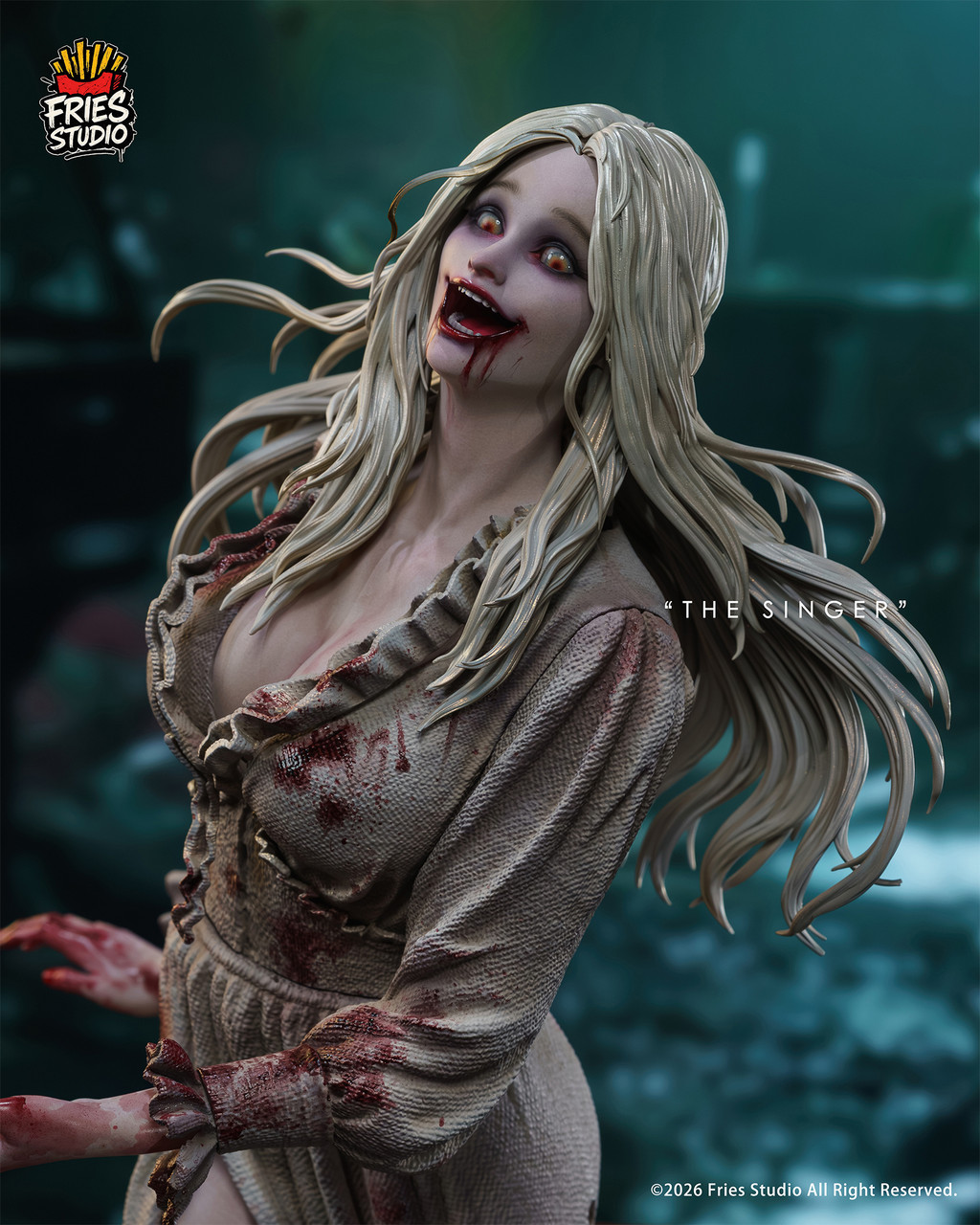 Resident Evil: Requiem – Selena Corey 1/3 Scale Resin Statue – Fries Studio - Image 4