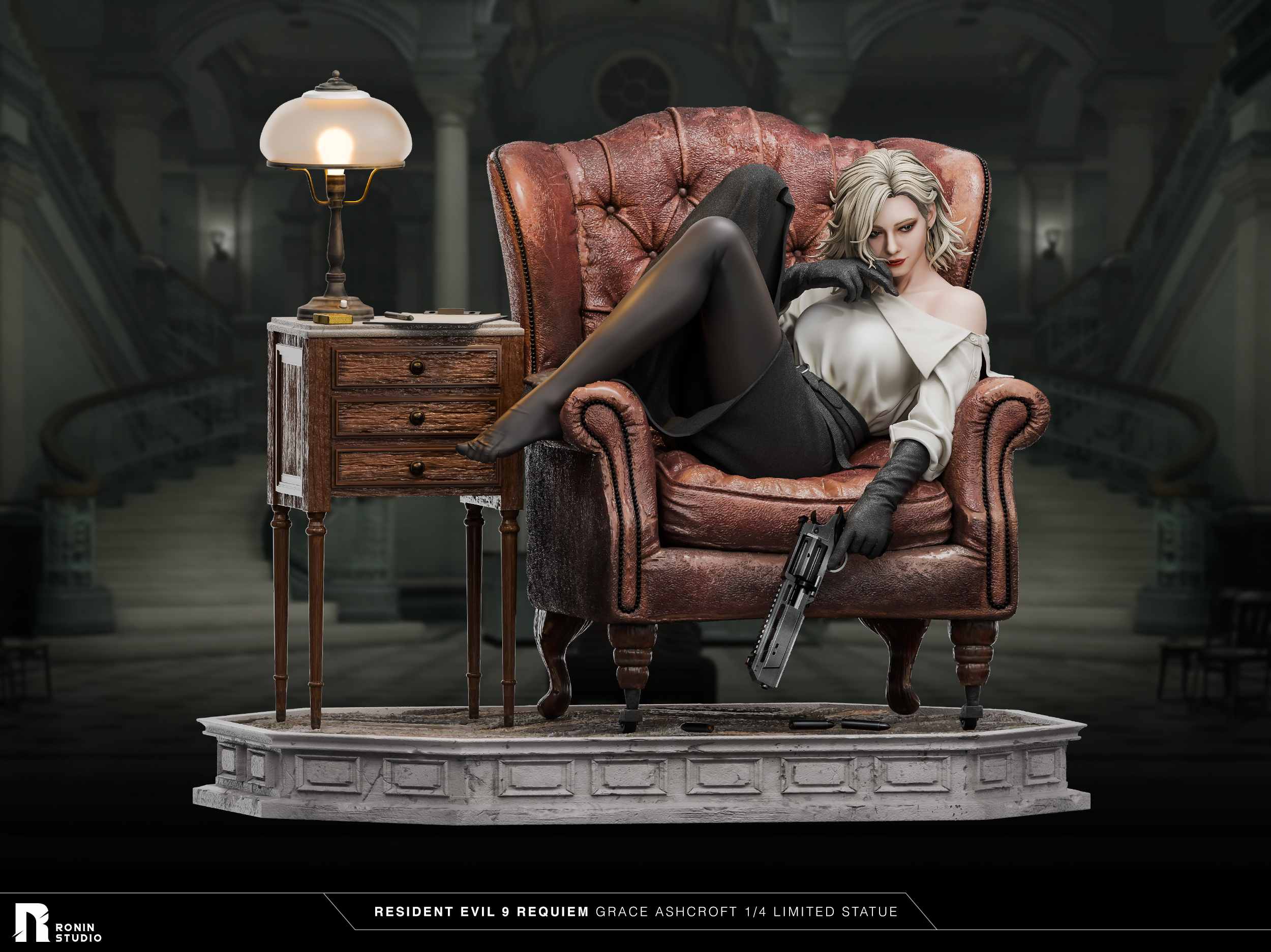 Ronin Studio – Grace Resident Evil 9: Requiem | 1/4 Scale Resin Statue - Image 6