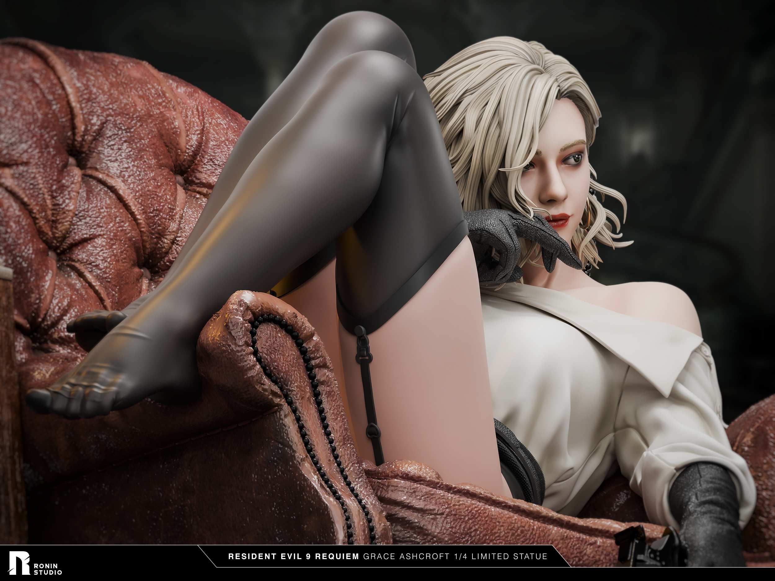 Ronin Studio – Grace Resident Evil 9: Requiem | 1/4 Scale Resin Statue - Image 2