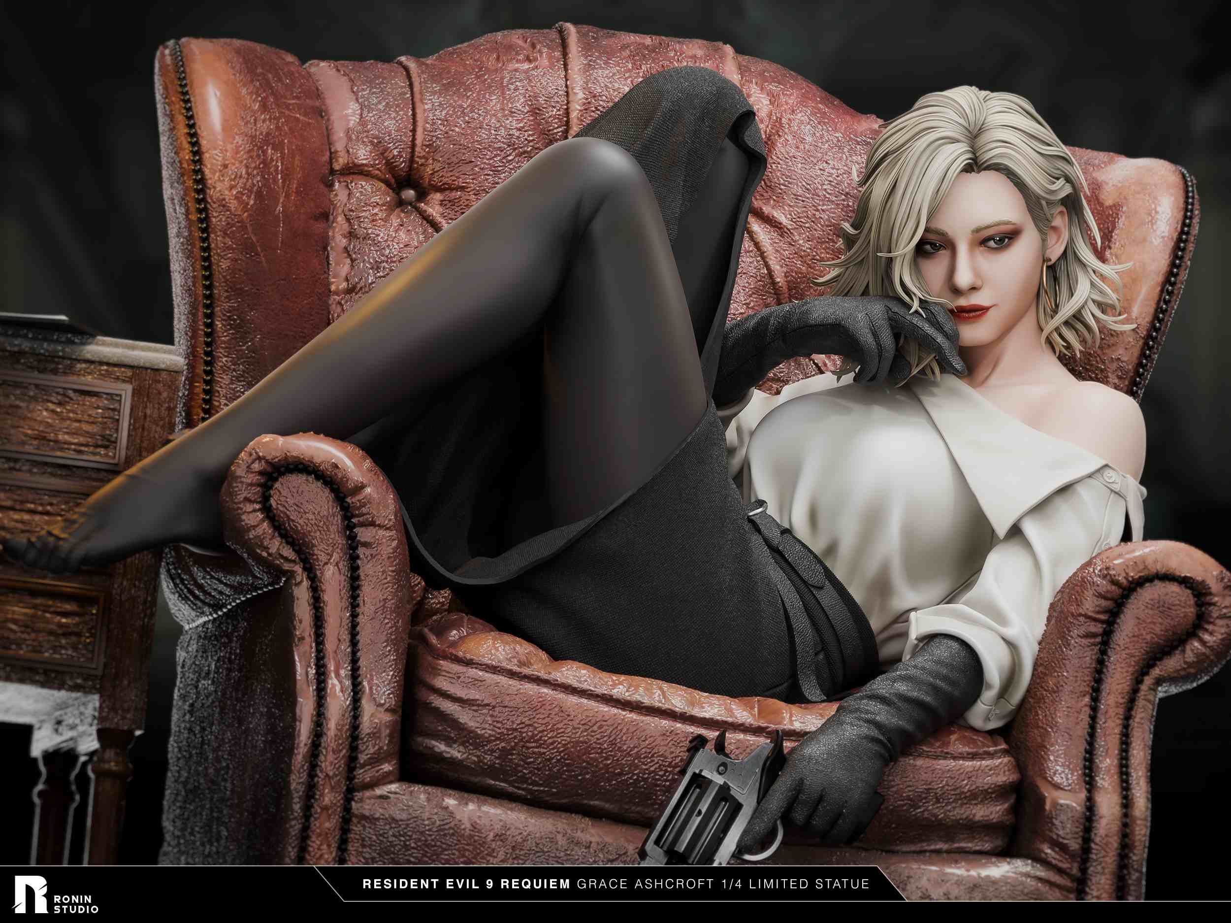Ronin Studio – Grace Resident Evil 9: Requiem | 1/4 Scale Resin Statue - Image 3