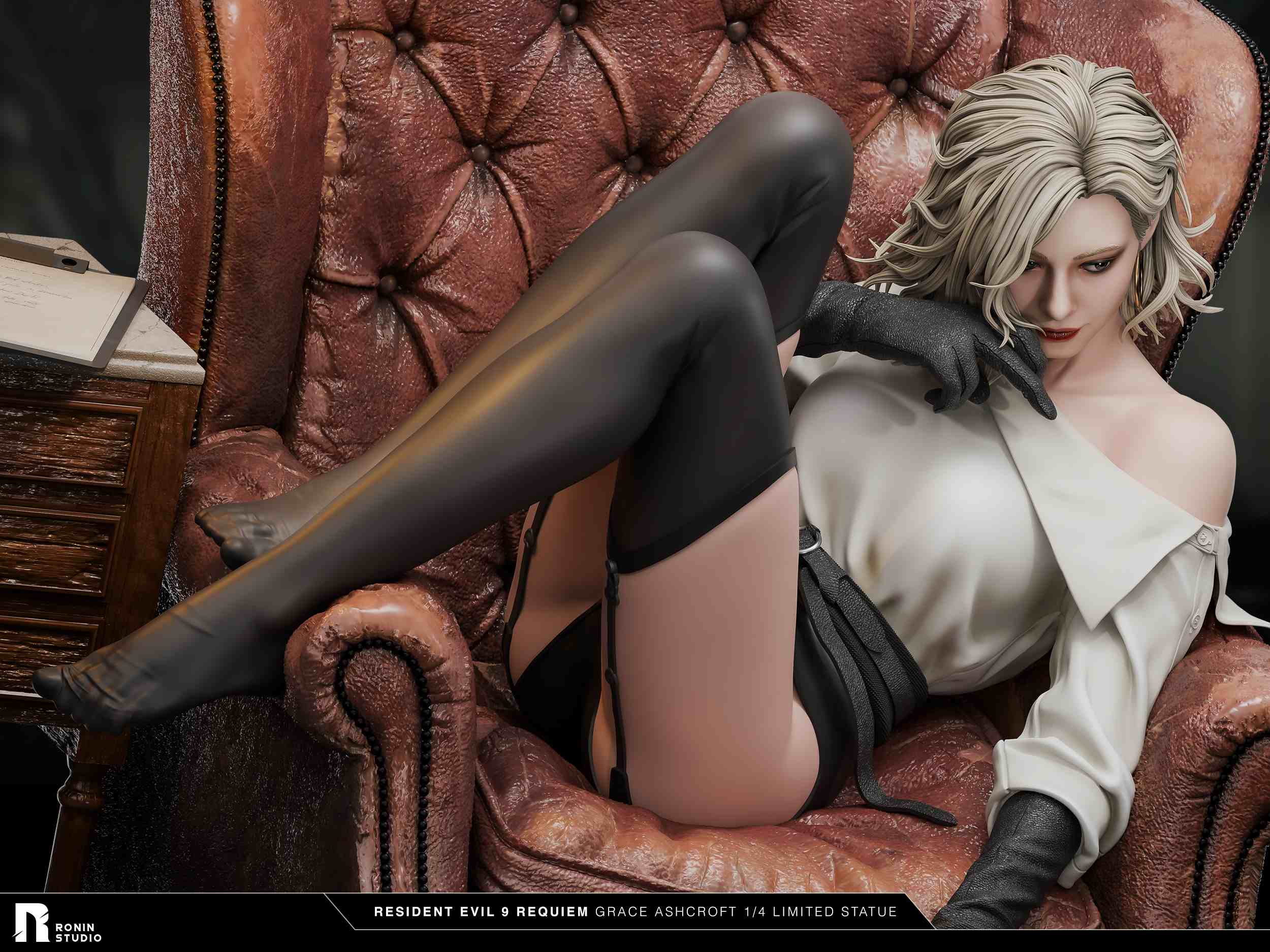 Ronin Studio – Grace Resident Evil 9: Requiem | 1/4 Scale Resin Statue - Image 5