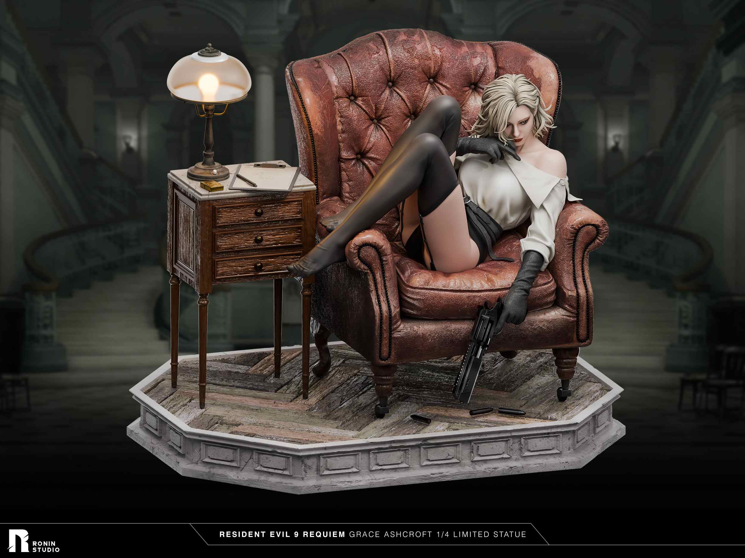 Ronin Studio – Grace Resident Evil 9: Requiem | 1/4 Scale Resin Statue - Image 8