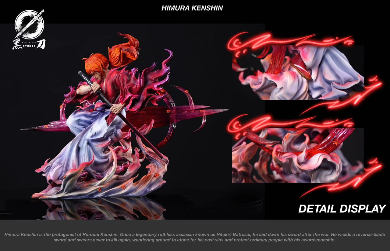 Rurouni Kenshin – Himura Kenshin 1/6 Scale Statue – Dark Blade Studio - Image 3