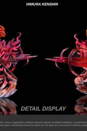 Alternative view of Rurouni Kenshin – Himura Kenshin 1/6 Scale Statue – Dark Blade Studio