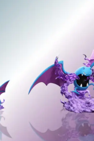 Golbat Zuba Evolution Set Pokémon WCF Size TOPGK Statue - LIMOUSINE Studio