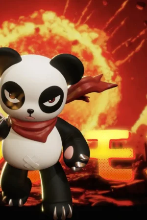 GANK Studio – Pandamon Digimon Resin Figure Collectible