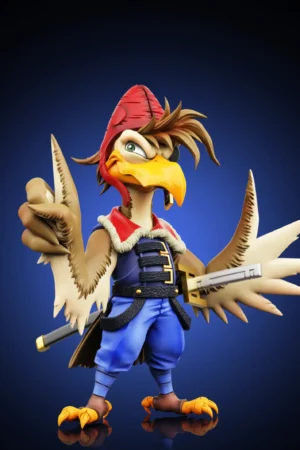 Toybirds Studio – Kurama Wataribe Mashin Hero Wataru Chibi Resin Figure