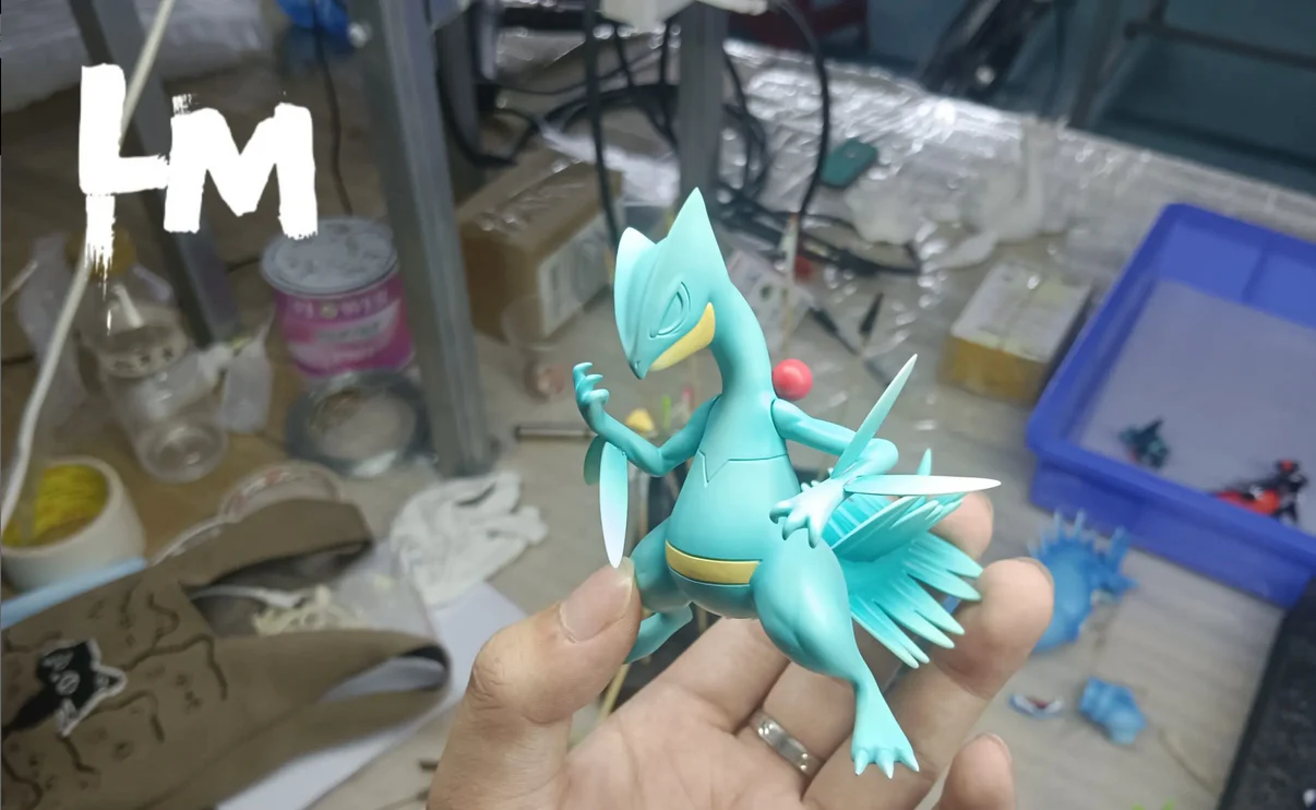LM Studio – Sceptile Evolution Set Pokémon 1/20 Scale Evolution Collection