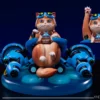 Sculpting Soul Studio – Sleep-Darted Jetpack Cat Overwatch Resin Collectible
