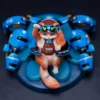 Sculpting Soul Studio – Sleep-Darted Jetpack Cat Overwatch Resin Collectible