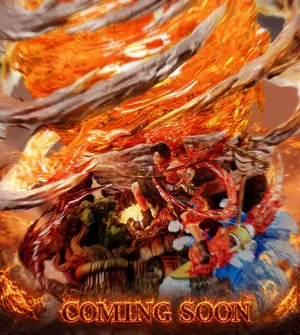 Seven Studio – Flame Emperor Ace One Piece High-End Resin Statue