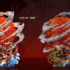 Seven Studio – Flame Emperor Ace One Piece High-End Resin Statue
