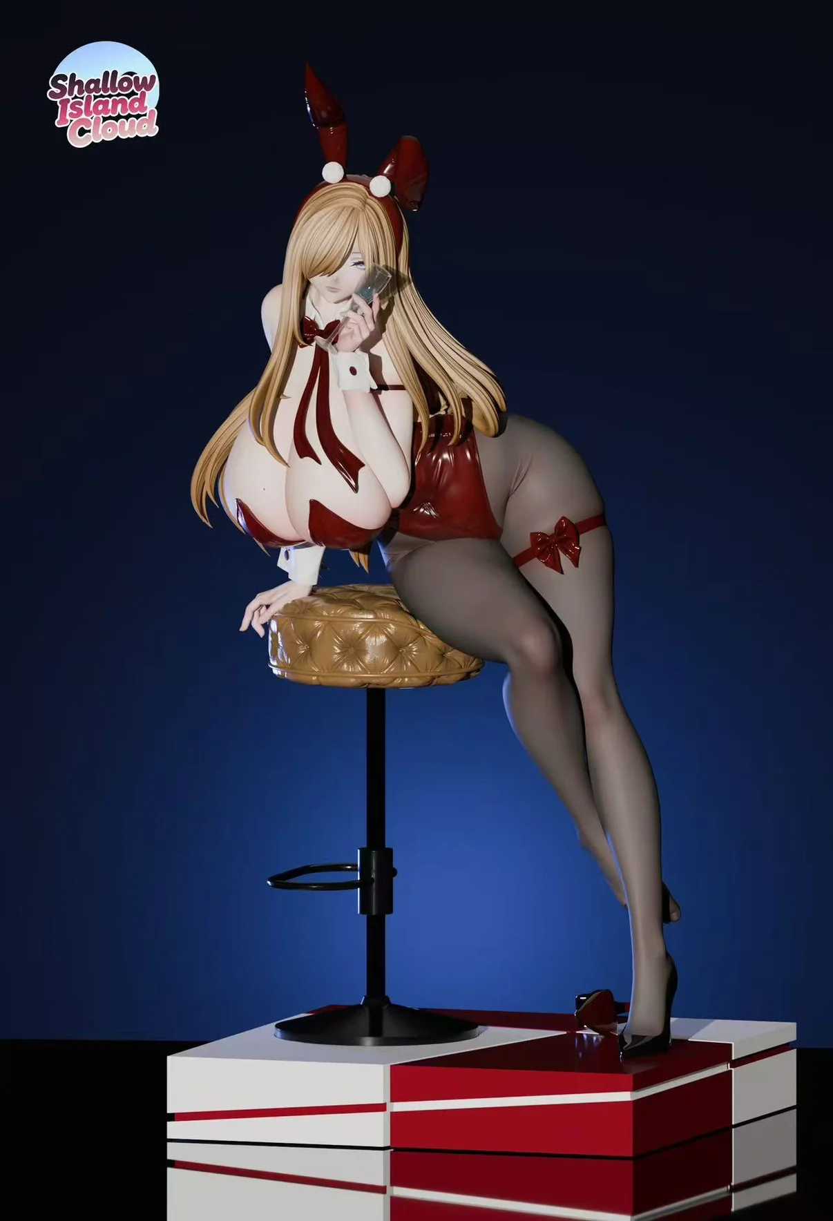 Shallow Island Cloud – Miura Haruka Original Artist Design Resin Statue